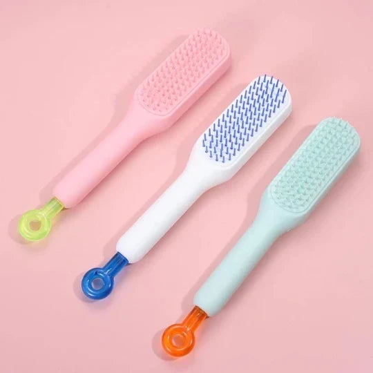 Magic Self Cleaning Hair Comb for Tangle Free Hair