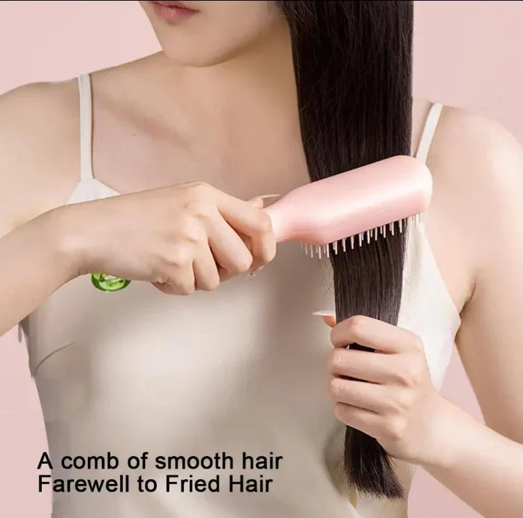 Magic Self Cleaning Hair Comb for Tangle Free Hair