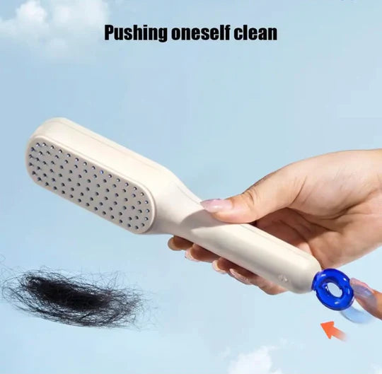 Magic Self Cleaning Hair Comb for Tangle Free Hair